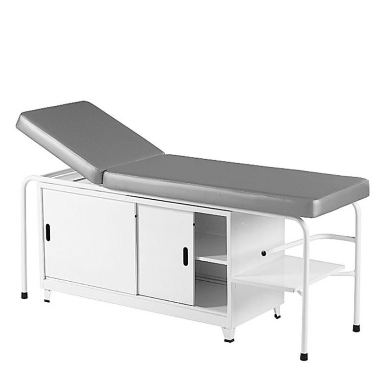 Bed with storage ACB Ivory