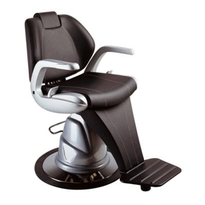 Barber Chair AGV Morpheus Silver arms