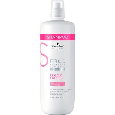 Shampoo Rich Color Freeze 4,5 pH Schwarzkopf Bonacure (250, 500 and 1000ml)
