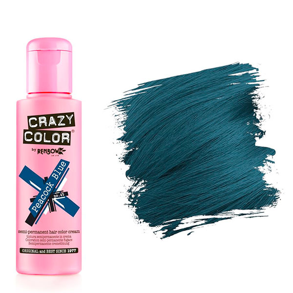 Coloração directa não permanente Crazycolor (41 cores disponiveís)