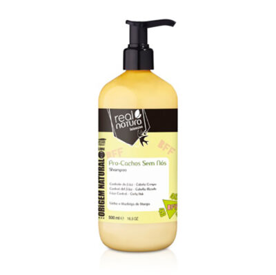Shampoo cachos Real Natura Pro-Cachos sem Nós BFF 500ml