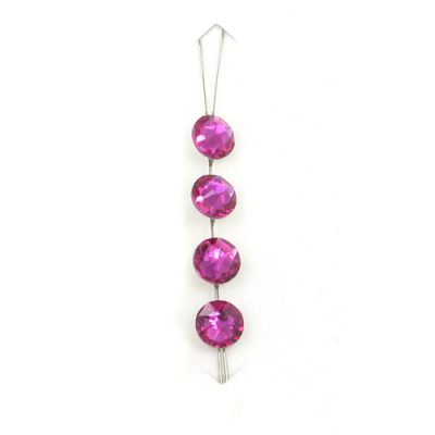 Hair Crystals by Jwelu com cristais Swarovski® grandes (Várias cores)