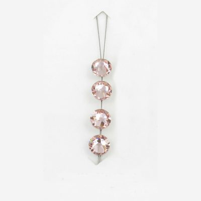 Hair Crystals by Jwelu com cristais Swarovski® grandes (Várias cores)
