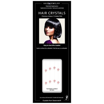 Extensões temporárias de cristais Swarovski® Jwelu (Várias cores)