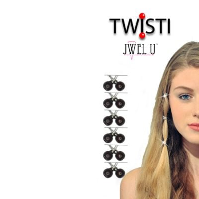 Twisti by Jwelu Wooden em madeira (Várias cores)