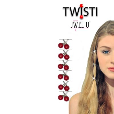 Twisti by Jwelu Wooden em madeira (Várias cores)