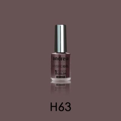 Verniz efeito gel Hybrid Gel Andreia Step1 No Lamp Step 1 (87 cores) 10,5ml