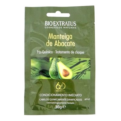 Tratamento de choque manteiga de abacate Bio Extratus Pós Química