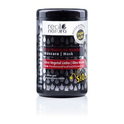Nutrition Mask unsalted Real Natura Pro-Nutrição Bomba 1000ml