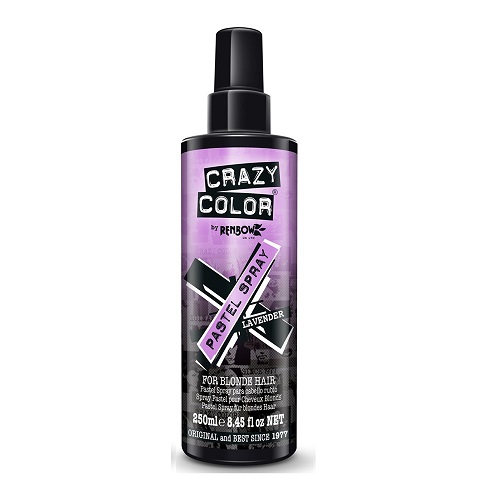 Coloração direta em spray não permanente CrazyColor (4 cores)