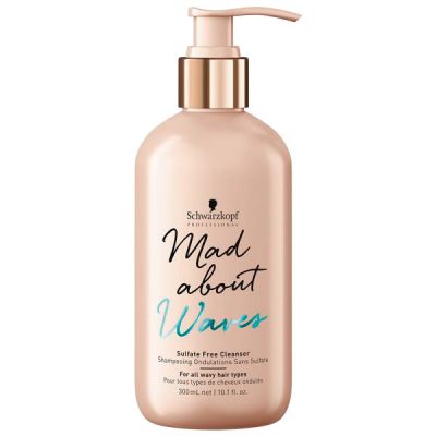 Sulfate free cleanser Schwarzkopf Mad About Waves (300 or 1000ml)