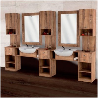 Ceriotti Academy modular barber workstation
