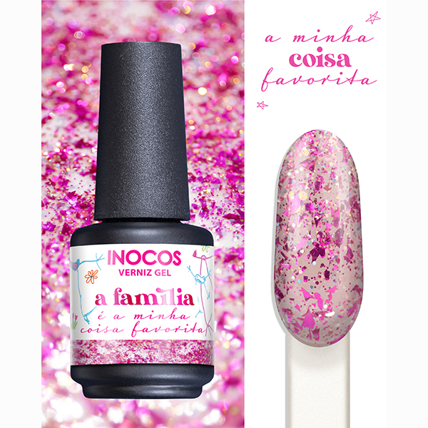 Verniz Gel Inocos UV e LED 15ml (281 cores)