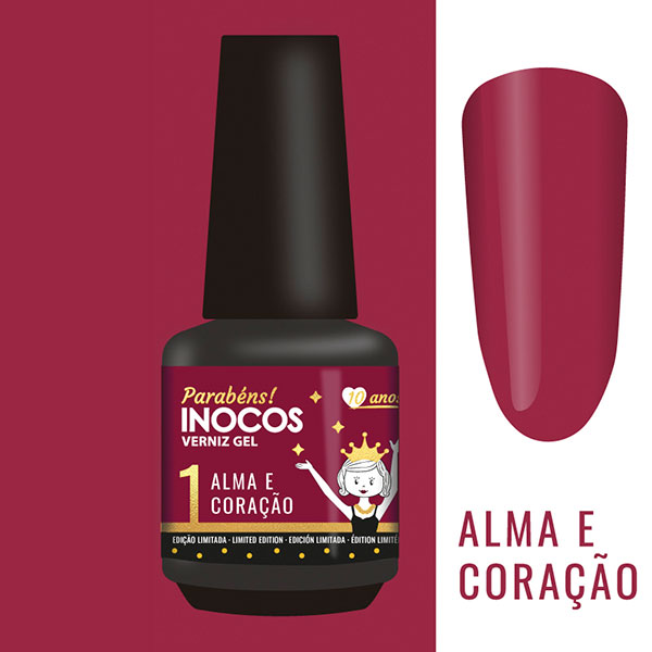 Verniz Gel Inocos UV e LED 15ml (281 cores)