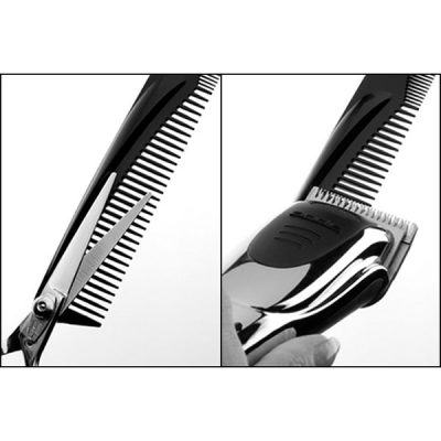 Pente para corte com tesoura e máquina ProEdge Master Denman
