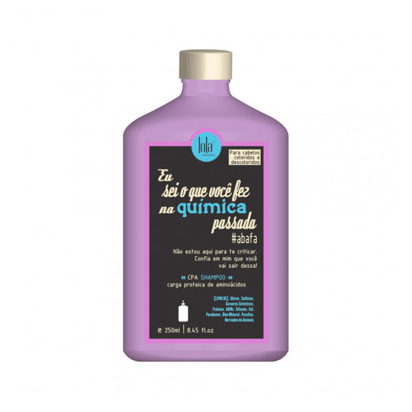 Repair Shampoo CPA Lola Eu sei o que você fez na quimica passada