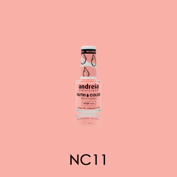 Protective Polish Andreia Nutri Color 10.5ml (38 colors)