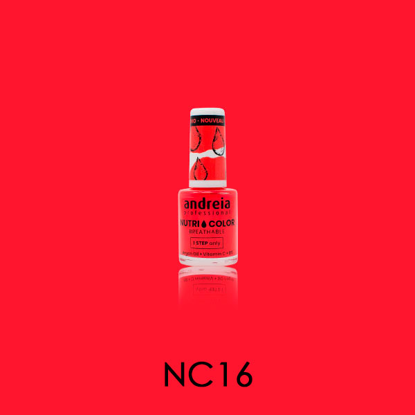 Protective Polish Andreia Nutri Color 10.5ml (38 colors)