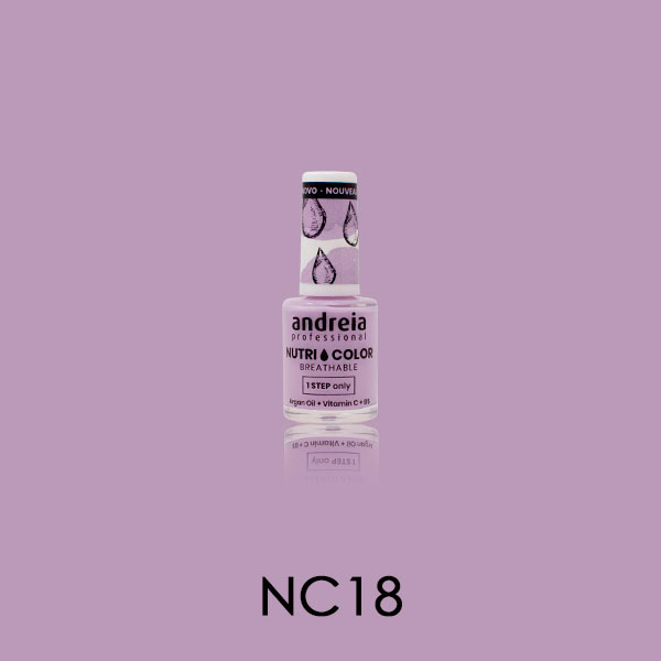 Protective Polish Andreia Nutri Color 10.5ml (38 colors)
