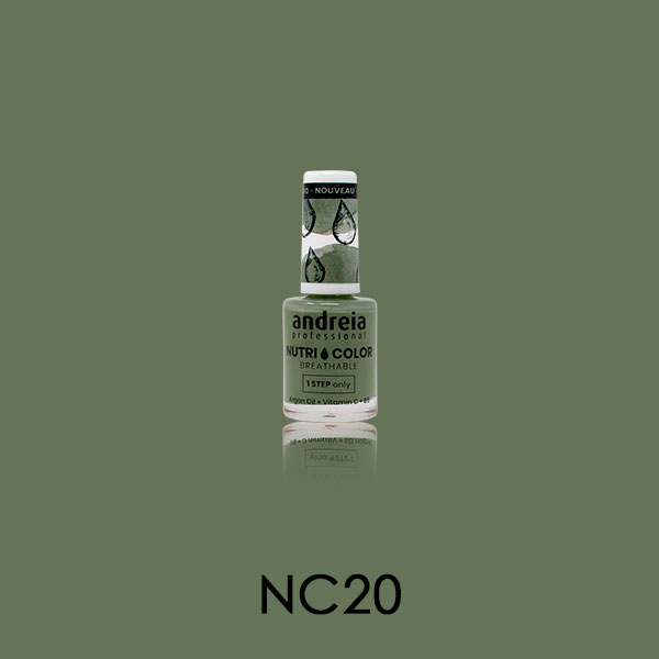 Protective Polish Andreia Nutri Color 10.5ml (38 colors)