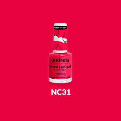 Protective Polish Andreia Nutri Color 10.5ml (38 colors)