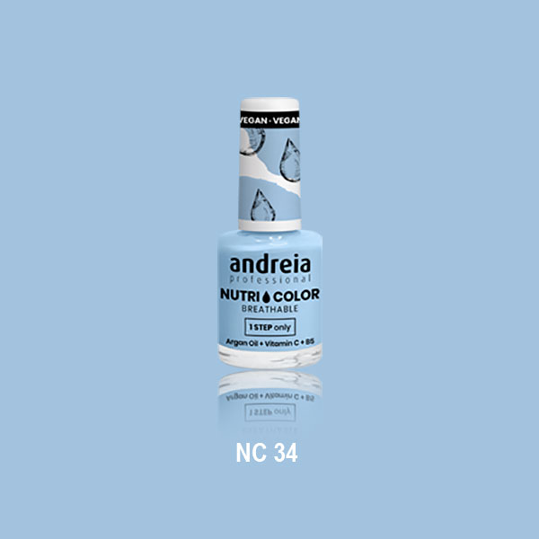 Protective Polish Andreia Nutri Color 10.5ml (38 colors)