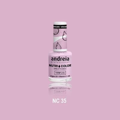 Protective Polish Andreia Nutri Color 10.5ml (38 colors)
