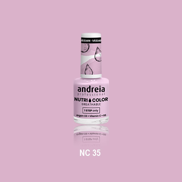 Protective Polish Andreia Nutri Color 10.5ml (38 colors)