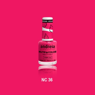 Protective Polish Andreia Nutri Color 10.5ml (38 colors)