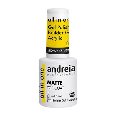 Top Coat ALL IN ONE Gel e Acrylic Andreia Profissional 10,5ml