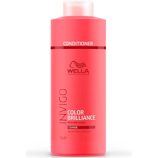 Condicionador cabelos grossos Color Brilliance Wella Invigo (200 e 1000ml)