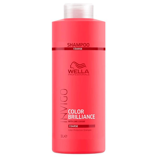 Shampoo cabelos grossos Color Brilliance Wella Invigo (250, 500 e 1000ml)