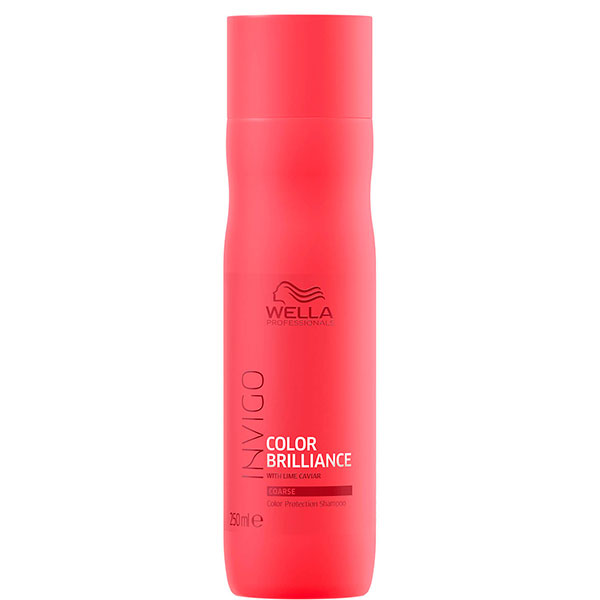 Shampoo cabelos grossos Color Brilliance Wella Invigo (250, 500 e 1000ml)