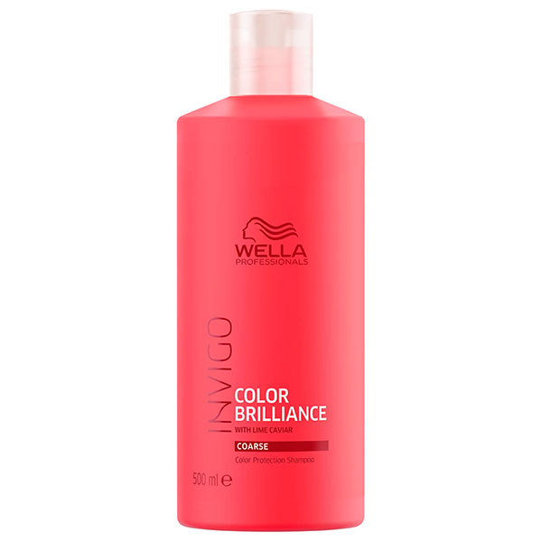 Shampoo cabelos grossos Color Brilliance Wella Invigo (250, 500 e 1000ml)