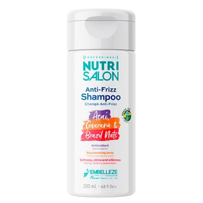 Shampoo anti frizz Açaí Nutri Salon 200ml