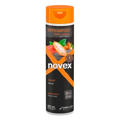 Novex SuperHairFood Cocoa & Almond Shampoo 300ml