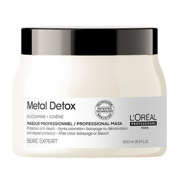 Máscara Metal Detox Série Expert L’Oréal Professionnel (250 ou 500ml)