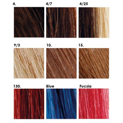 Extensions with Clips Hair & Clip Sens Hair Extensions (Various colors)