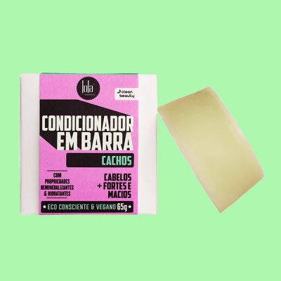 Shampoo sólido em barra para cabelos cacheados Lola