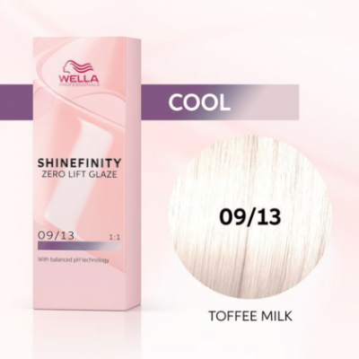 Wella ShineFinity Glaze (gloss) color (All colors and oxidants)
