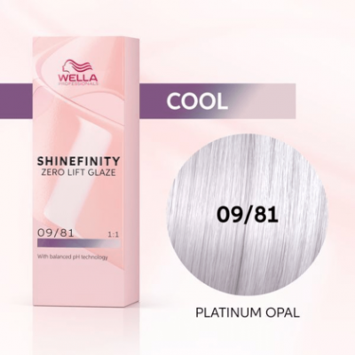 Wella ShineFinity Glaze (gloss) color (All colors and oxidants)