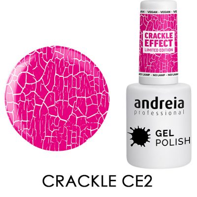 Varnish Gel Andreia Gel Polish LEV/UV - Crackle Effect
