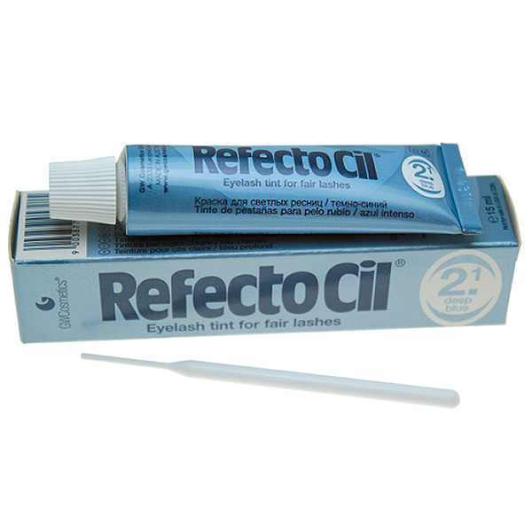 Coloração Sobrancelhas e pestanas RefectoCil Nº2.1 Azul intenso 15 ml
