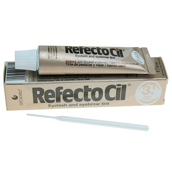Coloração Sobrancelhas e pestanas RefectoCil Nº3.1 Castanho Claro 15ml