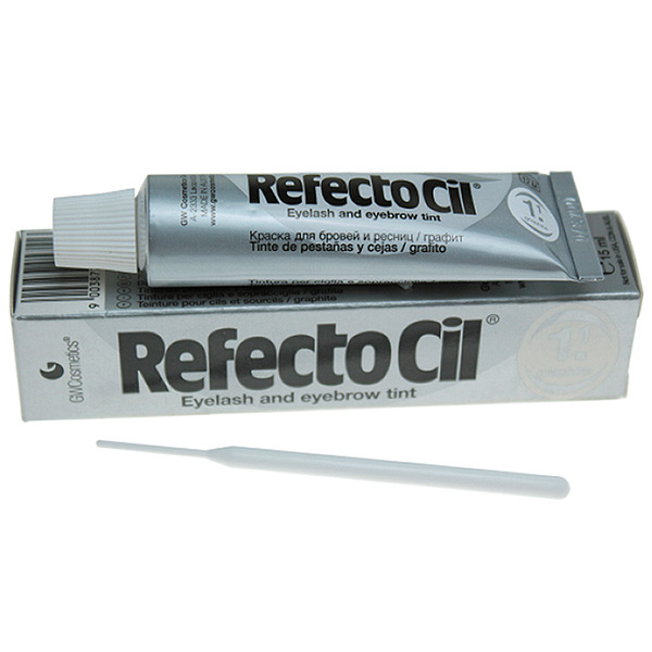 Coloring Eyebrows and eyelashes RefectoCil Nº1,1 Graphite 15ml
