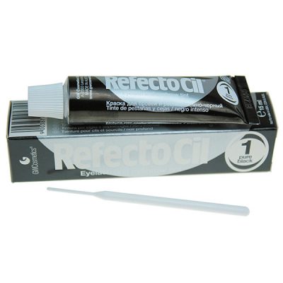 Coloração Sobrancelhas e pestanas RefectoCil Nº1 Preto 15 ml