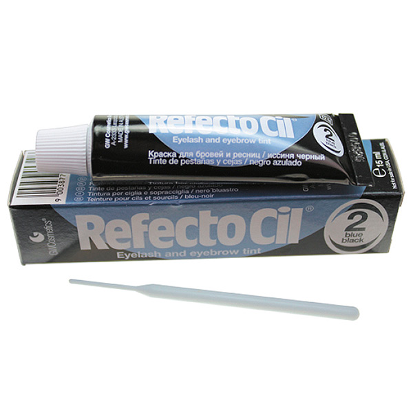 Coloring Eyebrows and eyelashes RefectoCil Nº2 Blue-black 15ml