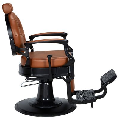 Cadeira de Barbeiro Mirplay Check BR Castanho