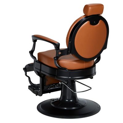 Cadeira de Barbeiro Mirplay Check BR Castanho