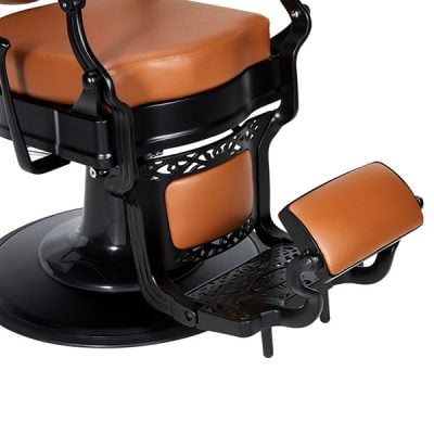 Cadeira de Barbeiro Mirplay Check BR Castanho